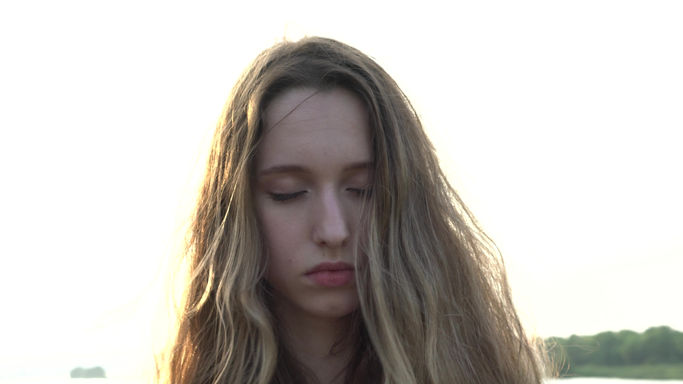 Woman Looks Sad, Depressed